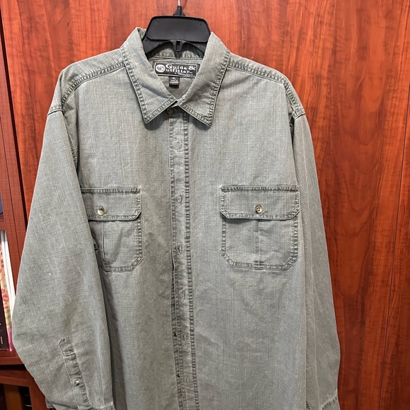 Vintage Men’s Olive Green Panama Jack Guide & Outfitter Cotton Shirt - Picture 1 of 4
